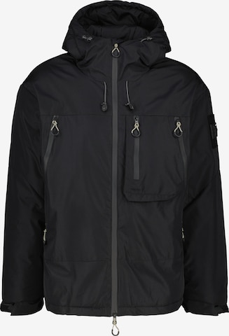 alife & kickin Winterjacke 'MosesAK A' in Schwarz: Vorderseite