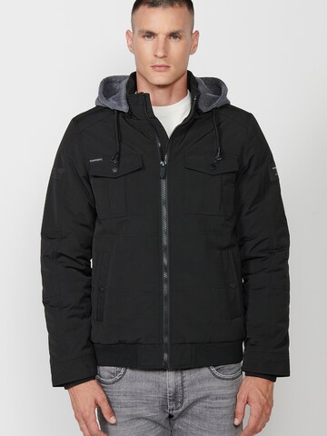 Veste d’hiver KOROSHI en noir