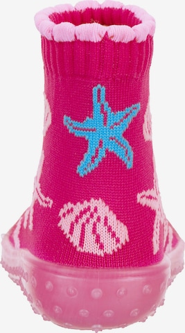 STERNTALER Slippers 'Sealife' in Pink