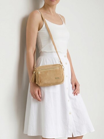 VENEZIA Shoulder Bag 'Venezia' in Brown: front