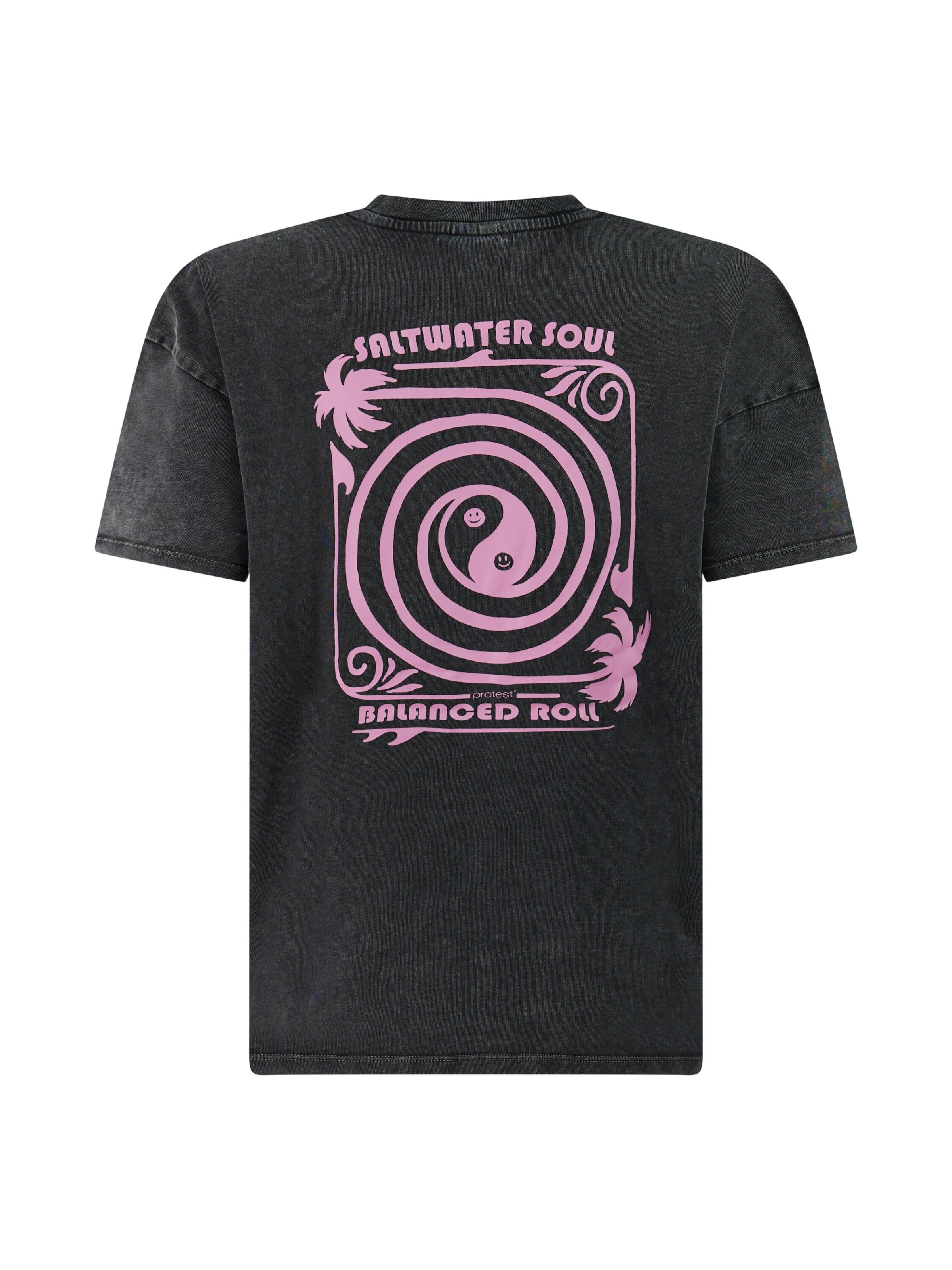 PROTEST Shirt 'PRTBowler' in Zwart