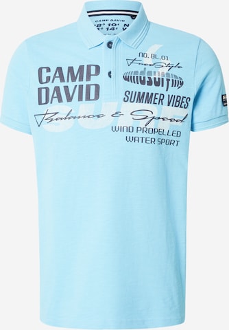 CAMP DAVID Paita värissä sininen: etupuoli