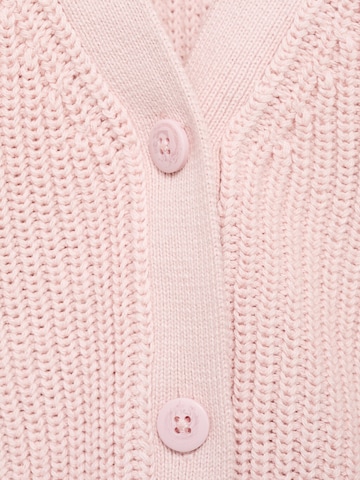 Cardigan 'ROSALIE' MANGO KIDS en rose