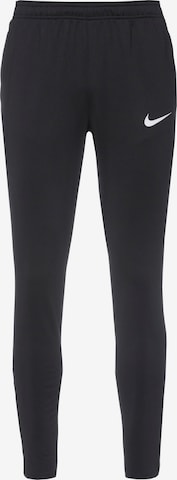 NIKE Slimfit Urheiluhousut 'Strike' värissä musta: etupuoli