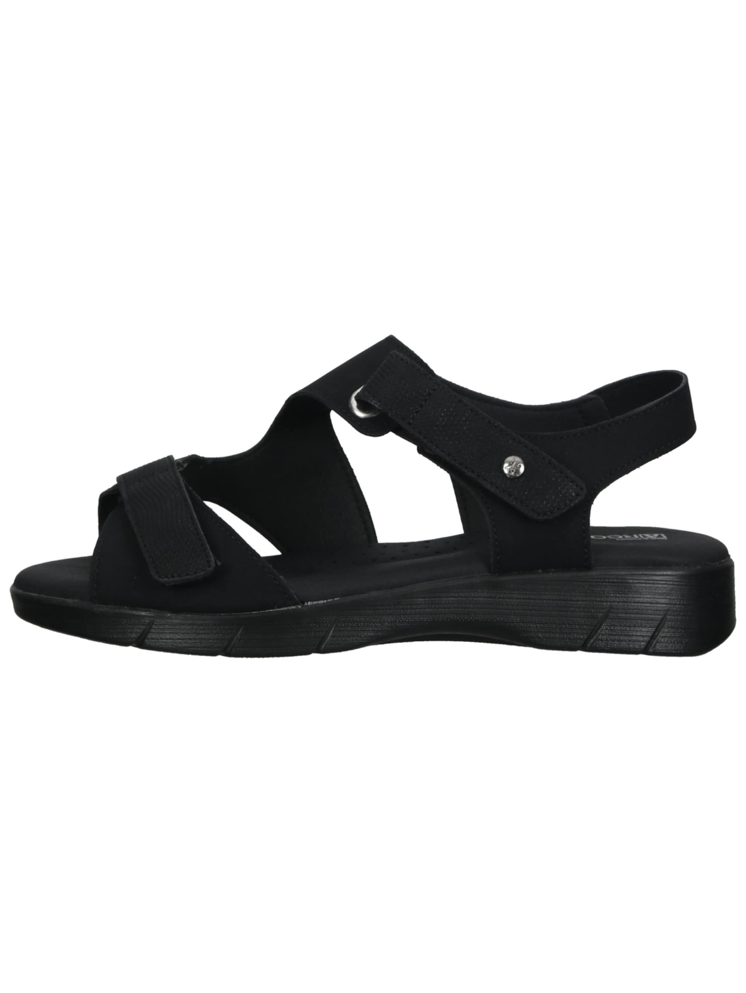 Arcopedico Sandalen met riem in Zwart