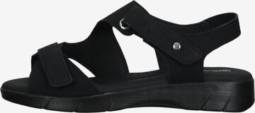 Arcopedico Sandalen met riem in Zwart