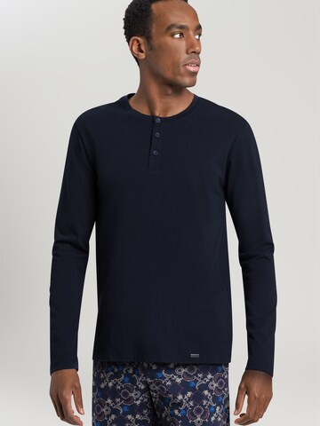 T-Shirt 'Living Shirts' Hanro en bleu : devant