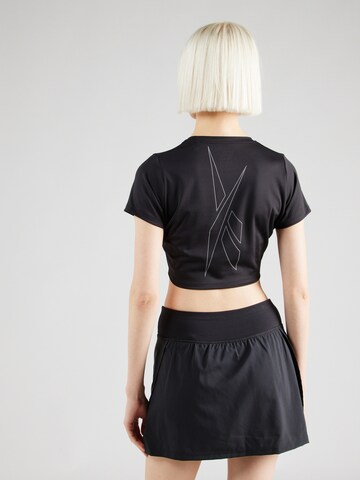 T-shirt fonctionnel 'LUX BOLD' Reebok en noir
