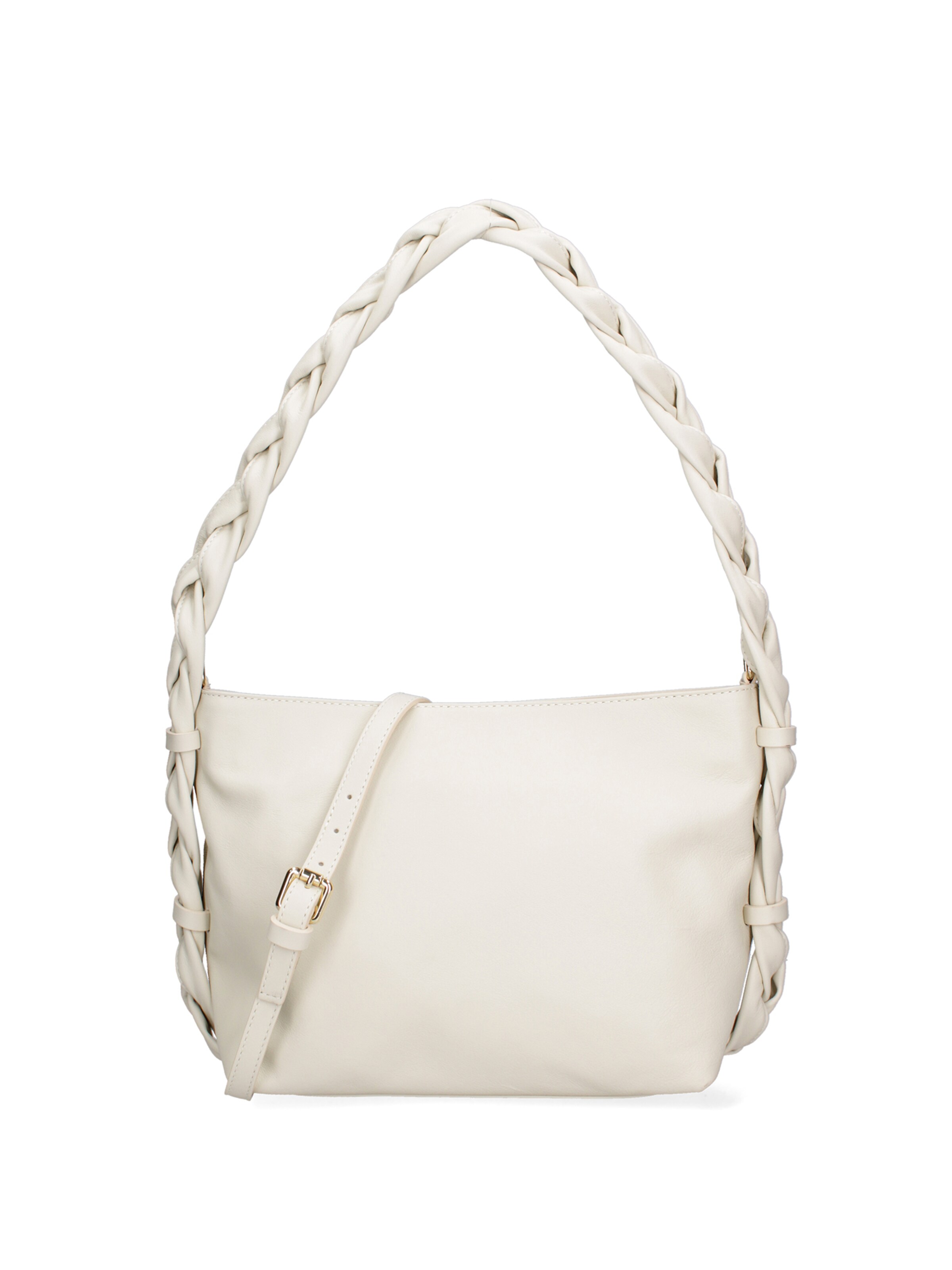 Sac bandoulière Gave Lux en beige : devant