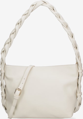Borsa a spalla di Gave Lux in beige: frontale
