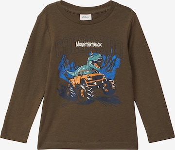 s.Oliver Shirt in Brown: front