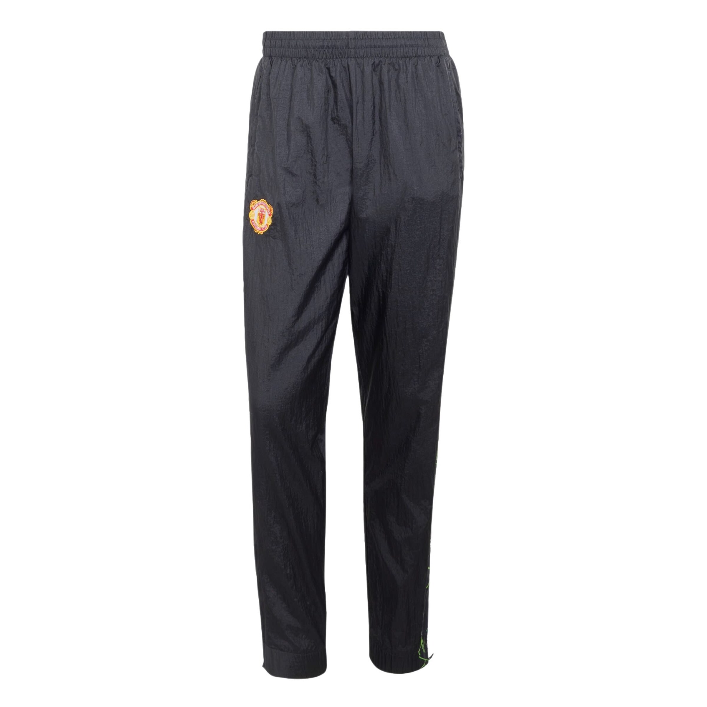 ADIDAS PERFORMANCE Sportbroek 'Manchester United 90' in de kleur Turquoise / Zwart / Wit, Productweergave