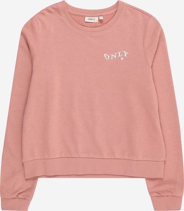 Sweat-shirt 'CELESTE' KIDS ONLY en rose : devant