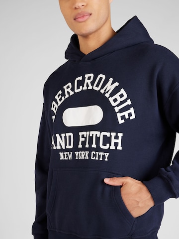 Sweat-shirt Abercrombie & Fitch en bleu