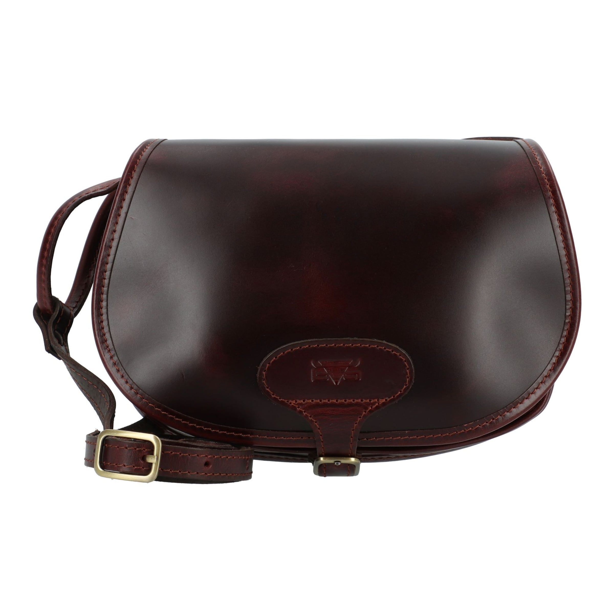 MIKA Umhängetasche in Braun: Vorderseite