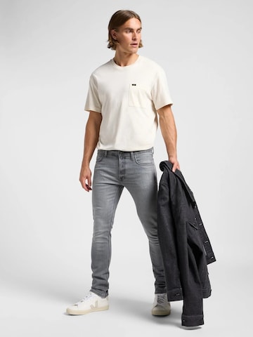 Lee Slimfit Jeans 'LUKE NEW GREY' i grå