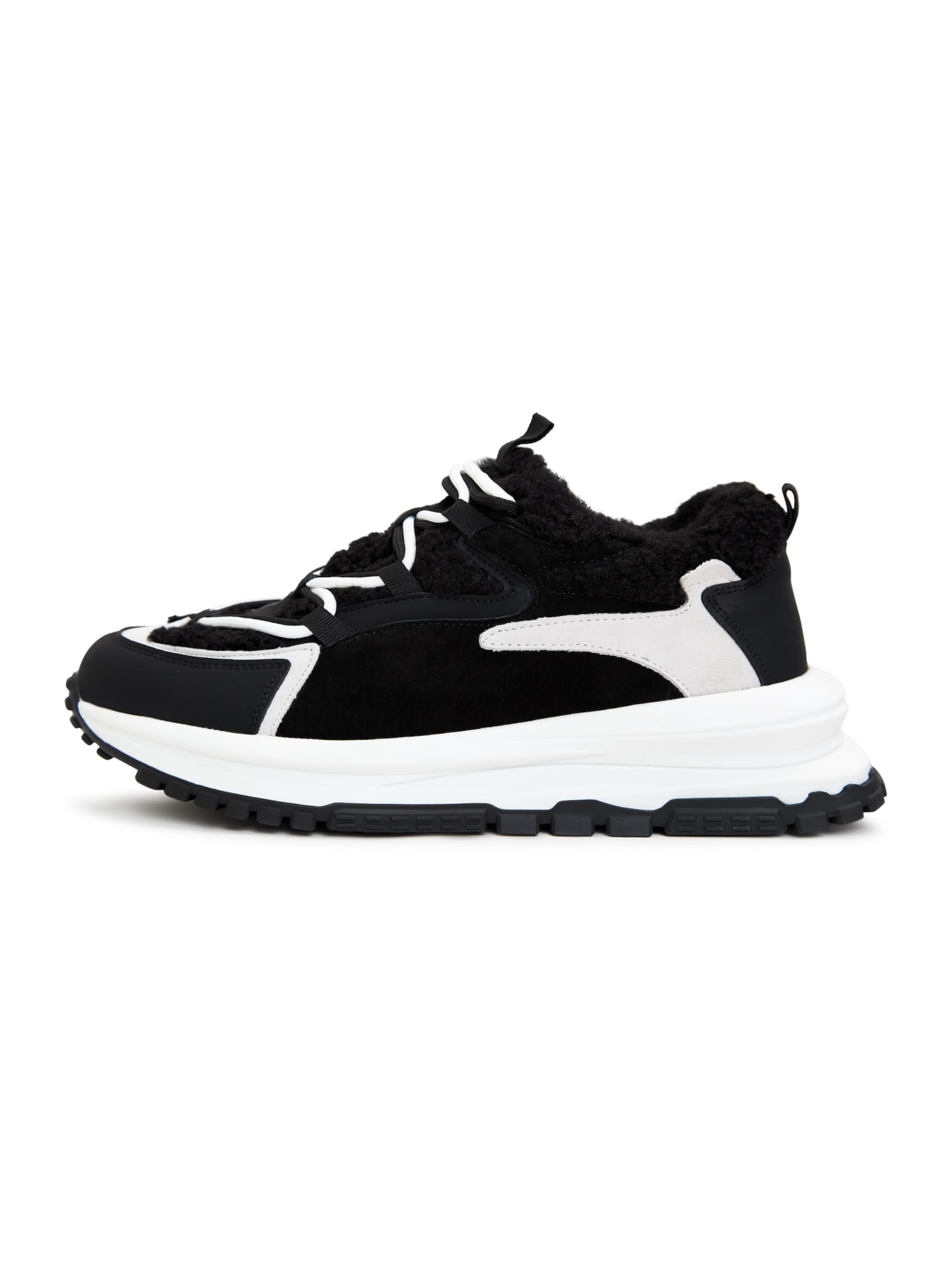 CESARE GASPARI Sneaker in Schwarz: Vorderseite