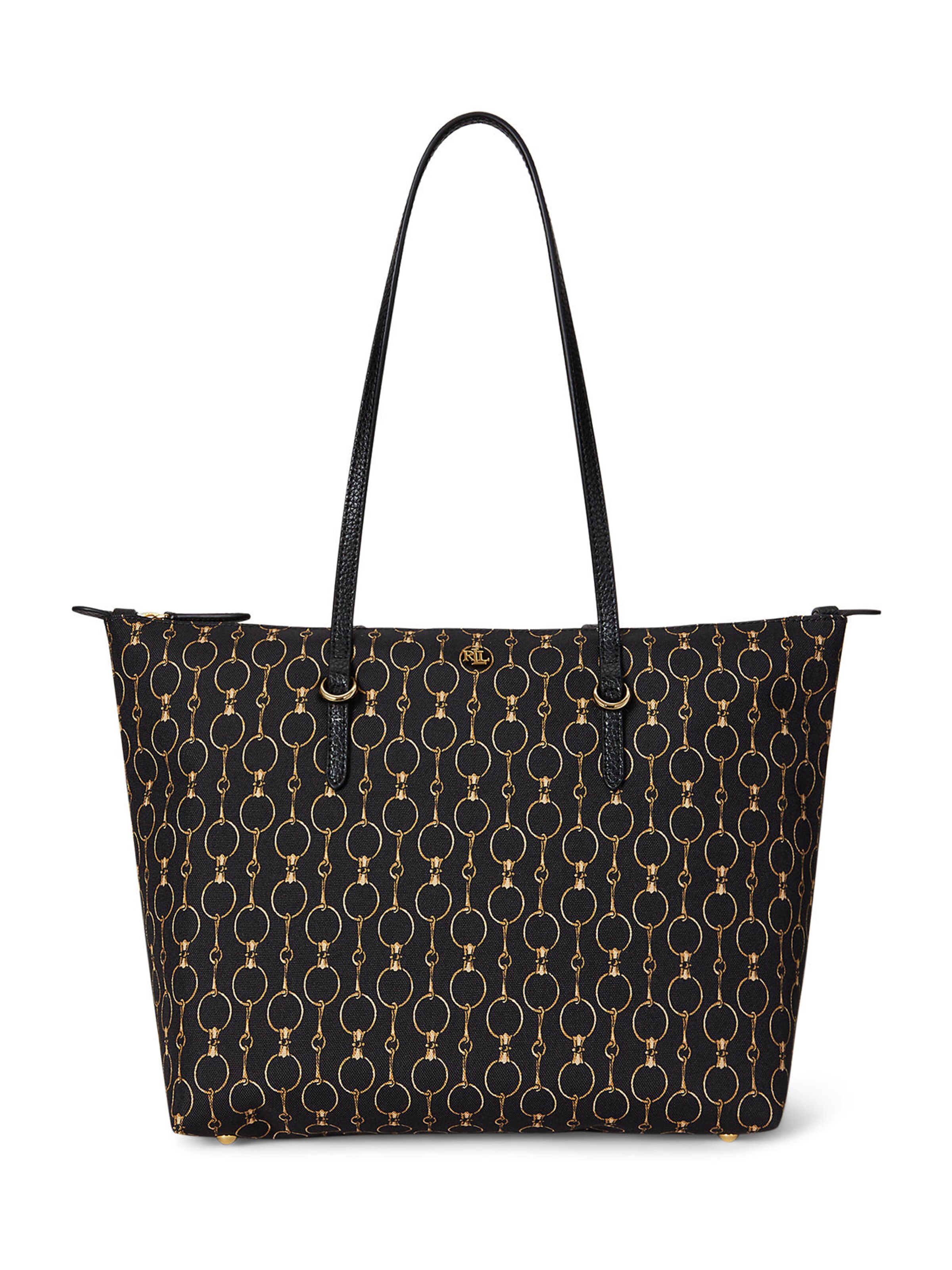 Lauren Ralph Lauren Μεγάλη τσάντα 'Keaton' σε μαύρο