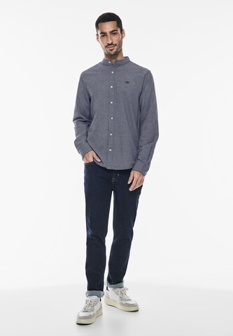 Street One MEN Regular fit Button Up Shirt in Blue