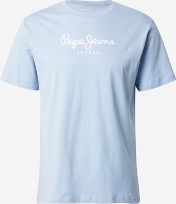 Pepe Jeans T-Shirt 'Eggo' in Blau: Vorderseite