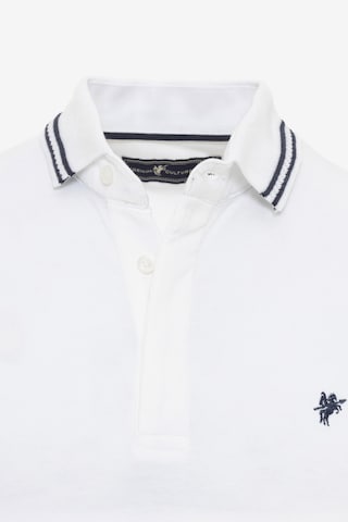 DENIM CULTURE Skjorte 'ALISTAIR' i hvit