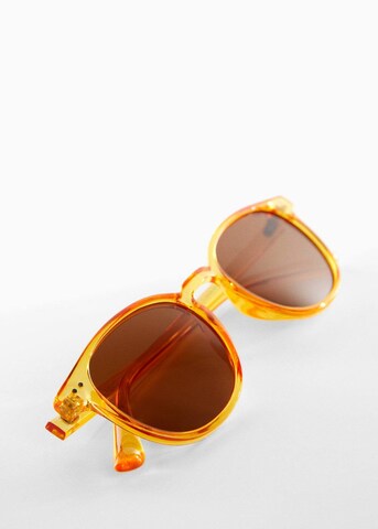 MANGO MAN Sunglasses 'Porter' in Yellow