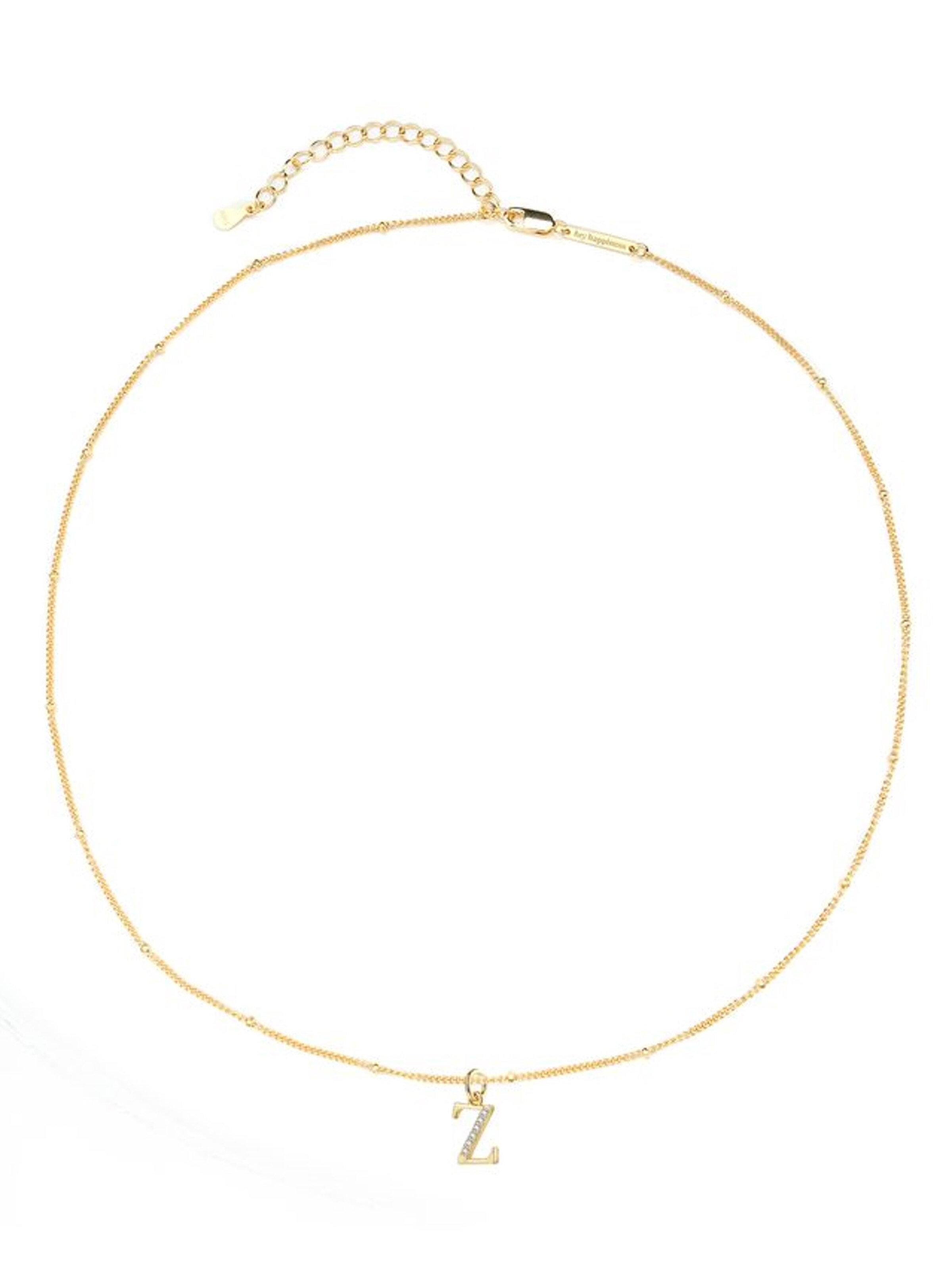 Collana 'Letter Z' di Hey Happiness in oro