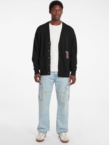 GUESS Knit Cardigan in Black