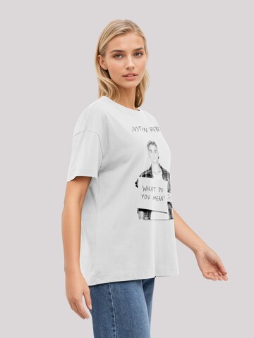 T-shirt ' Justin Bieber Iconic' F4NT4STIC en blanc