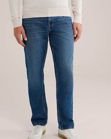 WE Fashion Regular Jeans in Blau: Vorderseite