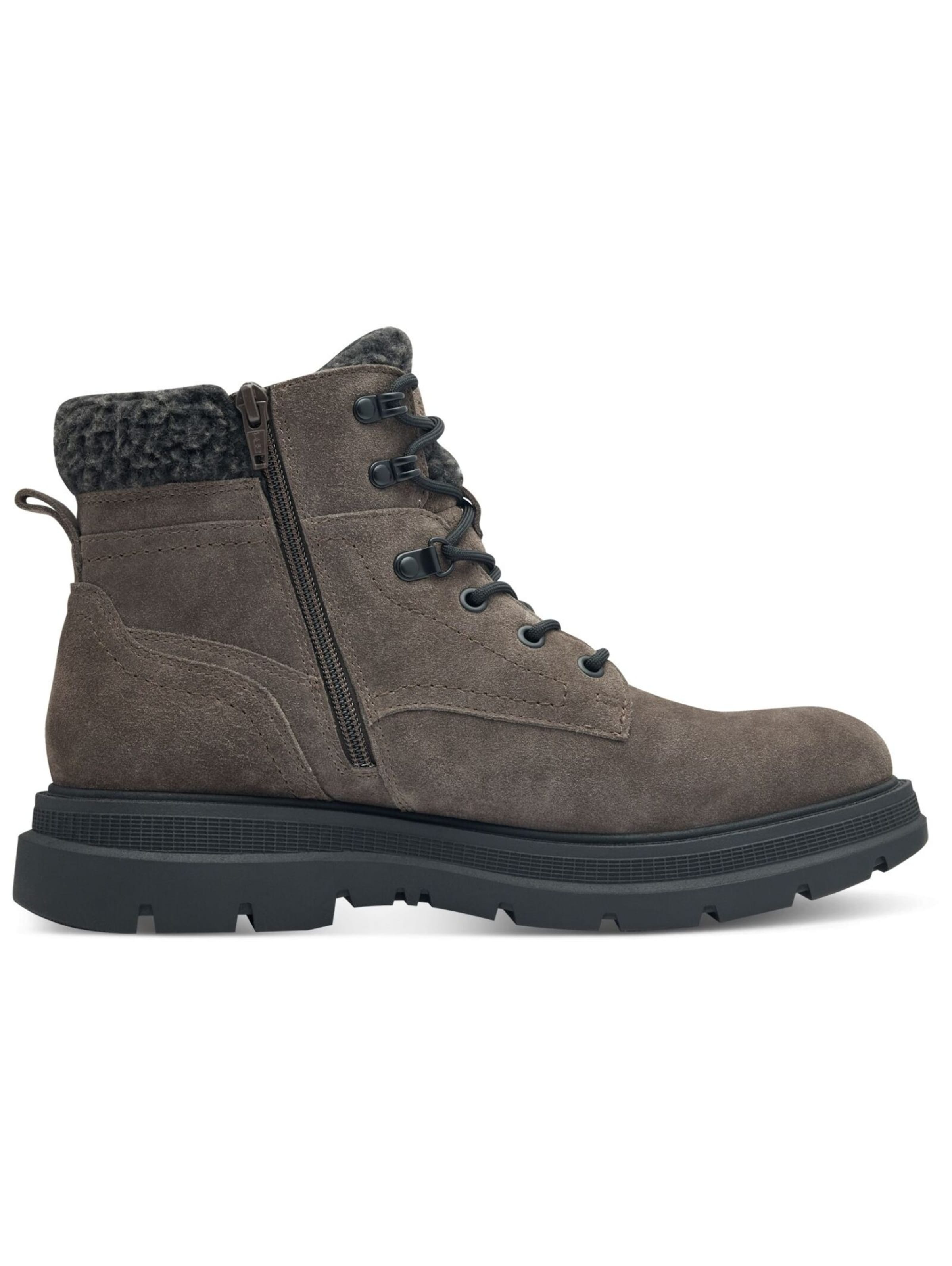s.Oliver Lace-up boot in Grey