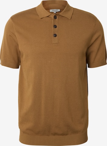 T-Shirt 'INBacemale' INDICODE JEANS en marron : devant