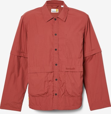 Veste mi-saison TIMBERLAND en rouge : devant