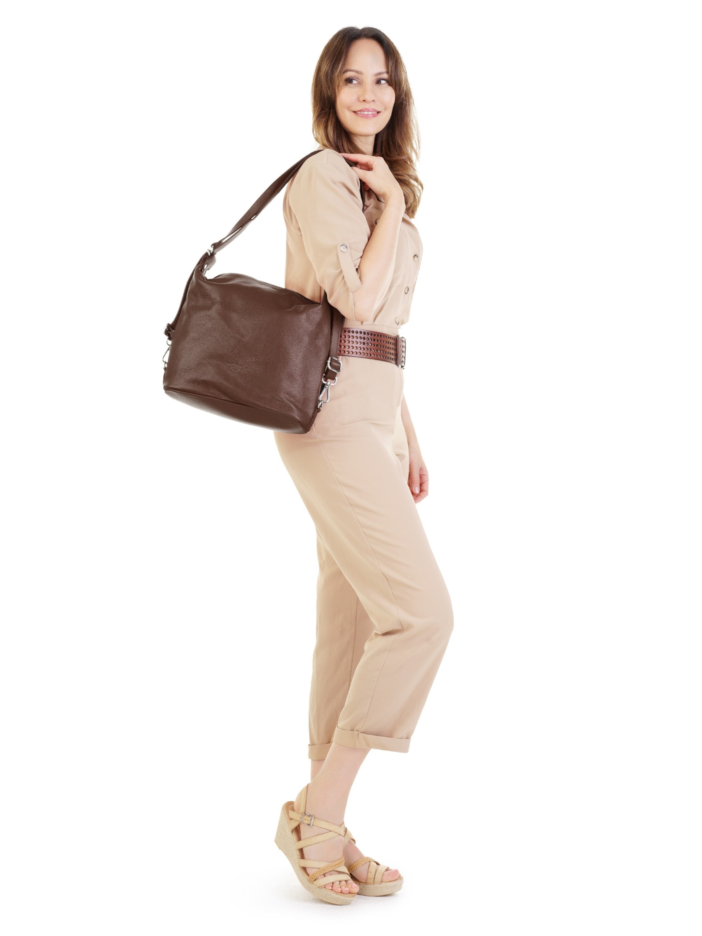 Cabas Samantha Look en marron