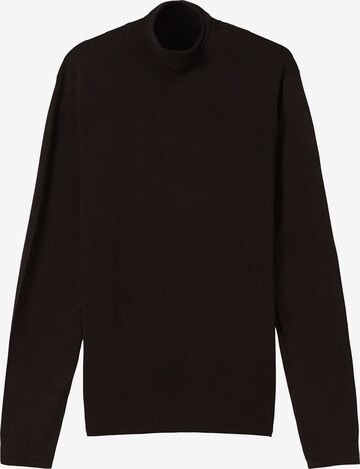 Bershka Sweatshirt in Black: front