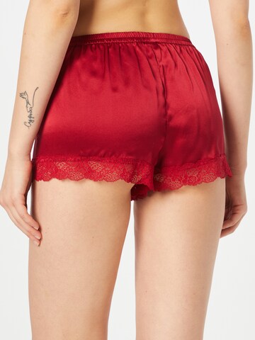 ETAM - Pantalón de pijama 'MILKY' en rojo