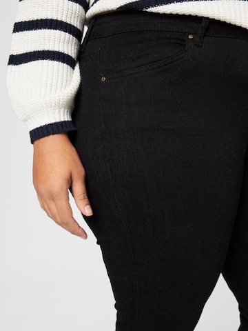 Karen Millen Curve Skinny Jeansy w kolorze czarny