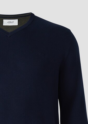 s.Oliver Pullover in Blau