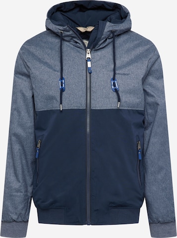 Ragwear Between-Season Jacket 'ROEN' in Blue: front