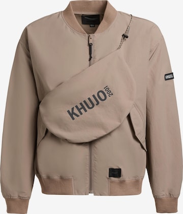 Veste mi-saison 'Rylee' khujo en marron : devant