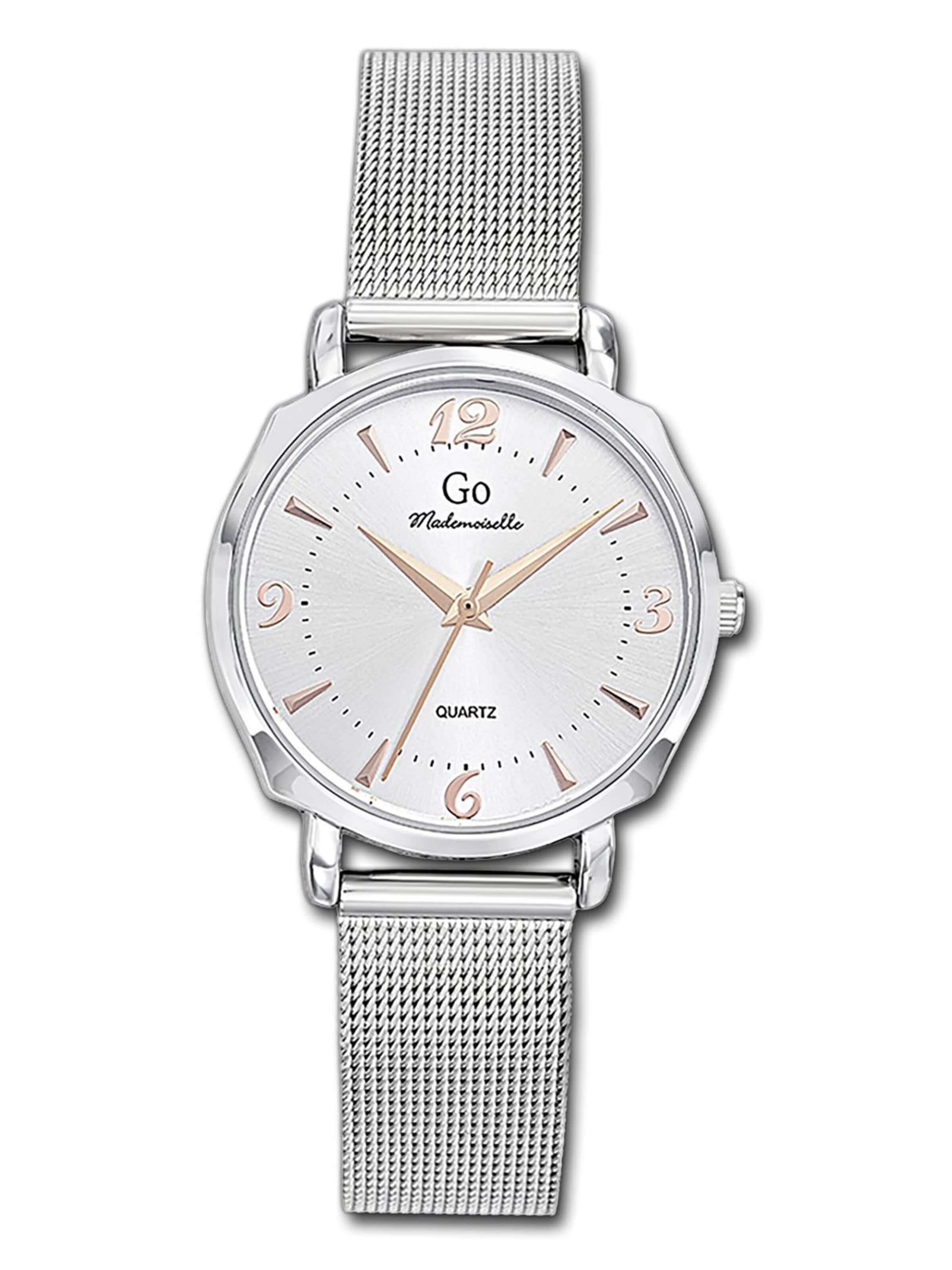 GO GirlOnly Analog Watch in Silver: front