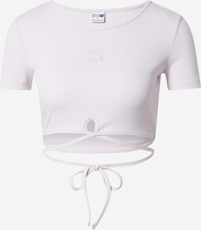 PUMA Μπλουζάκι σε ανοικτό λιλά / λευκό, Άποψη προϊόντος