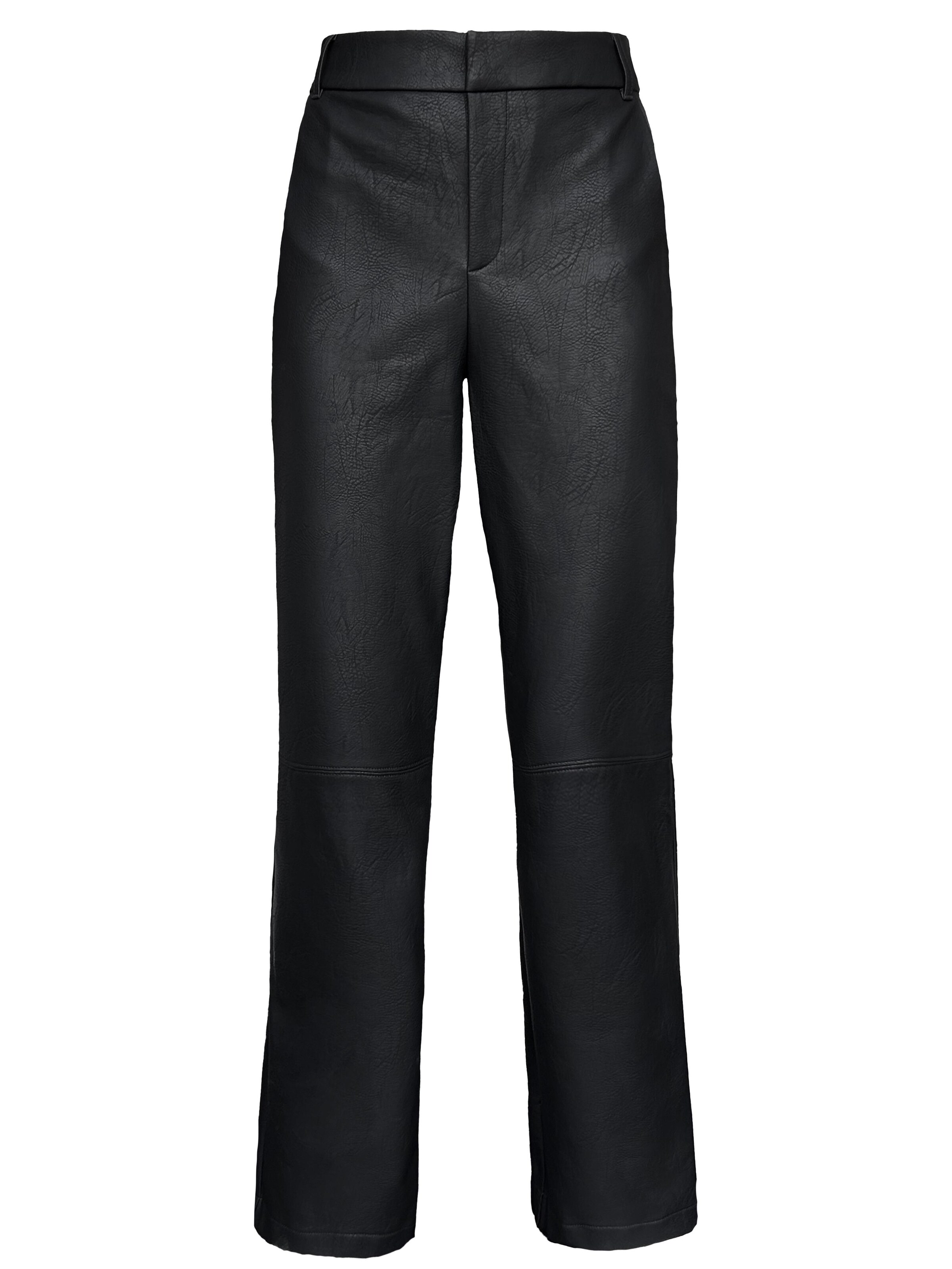 Honnête Atelier Regular Broek 'Victoria' in Zwart: voorkant