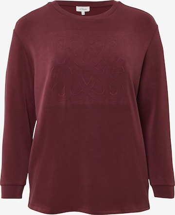 s.Oliver Sweatshirt in Rood: voorkant