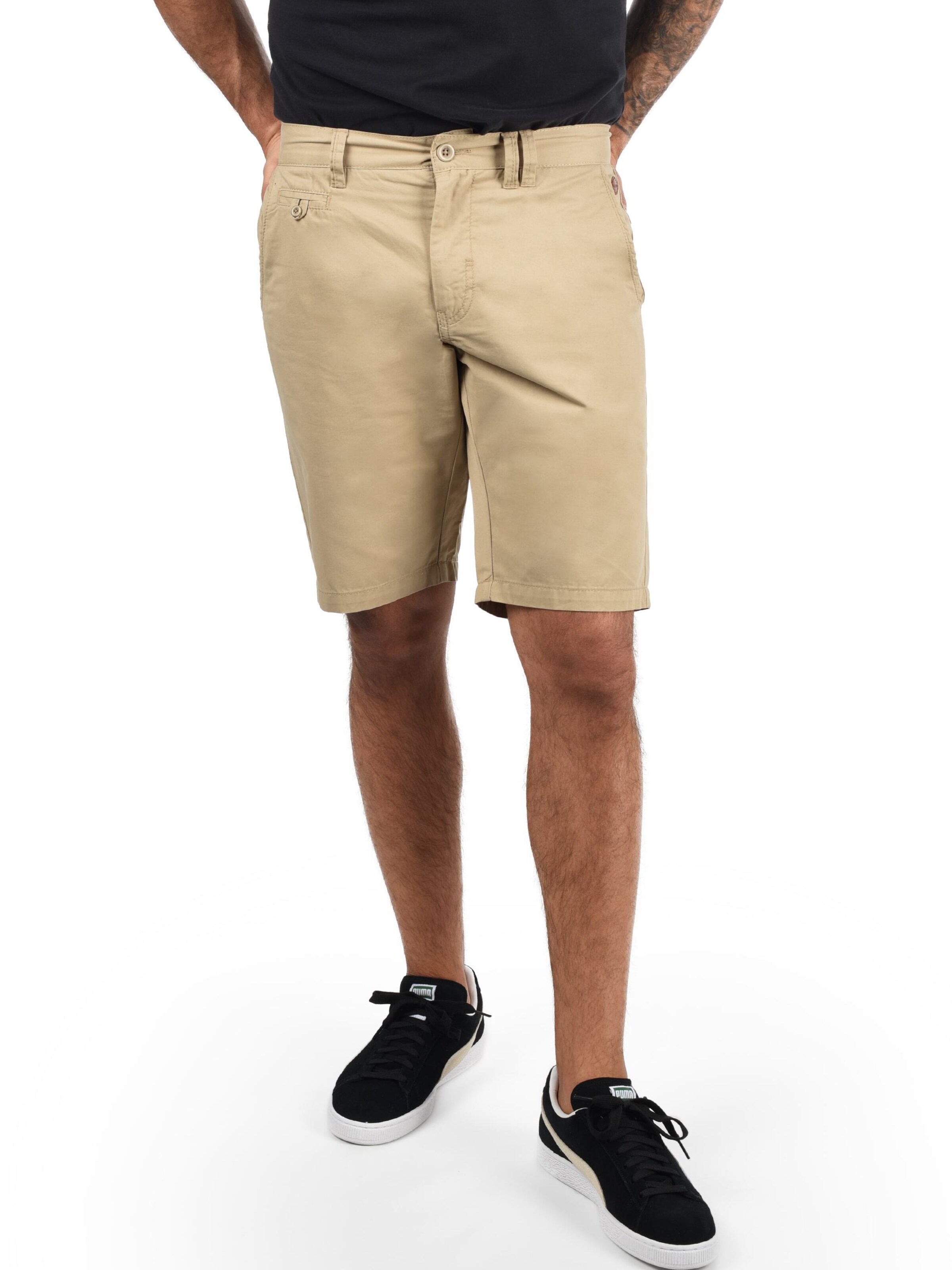 BLEND - Regular Calças chino 'BHSasuke' em bege: frente