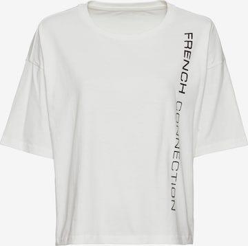 T-shirt French Connection LM en blanc : devant