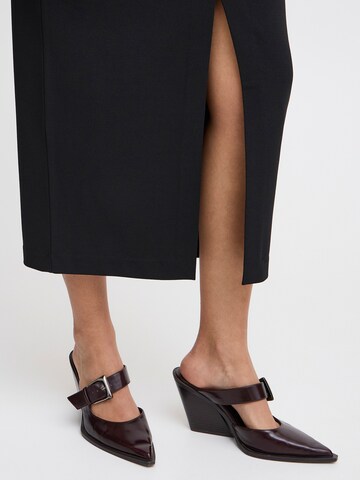 ICHI - Falda 'IH Katine' en negro