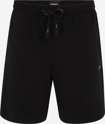 BOSS Pants in Black: front