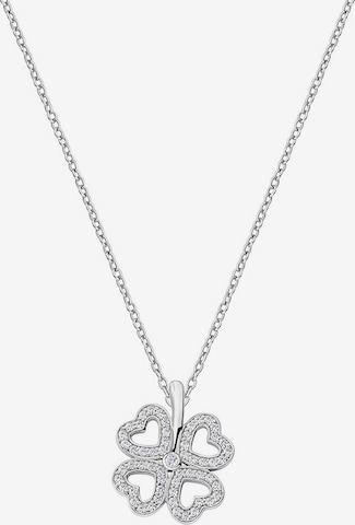 Amen Necklace in Silver: front