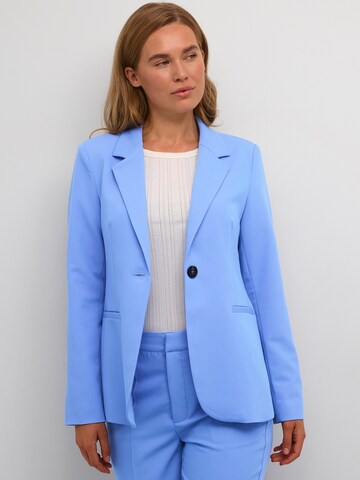 Kaffe - Blazer 'Sakura' em azul: frente